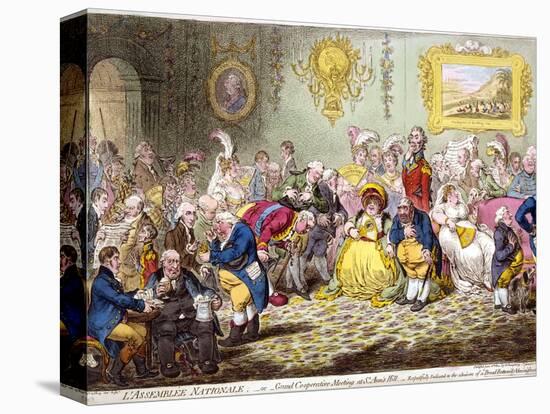 L'Assemblée Nationale, 1804-James Gillray-Premier Image Canvas