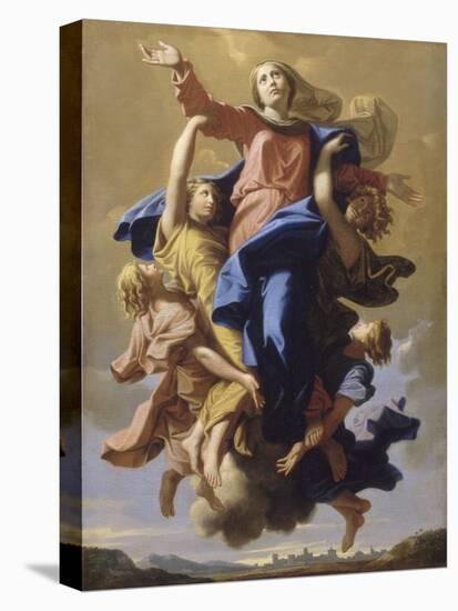 L'Assomption de la Vierge-Nicolas Poussin-Premier Image Canvas