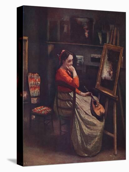 'L'atelier de Corot', c1865, (1939)-Jean-Baptiste-Camille Corot-Premier Image Canvas