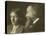 L'écrivain Virginia Woolf (1882-1941) et son père Leslie Stephen (1832-1904)-George Charles Beresford-Premier Image Canvas