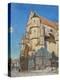 L'Eglise de Moret (le soir)-Alfred Sisley-Premier Image Canvas