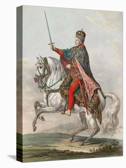 L'empereur Ferdinand I D'autriche (1793-1875), Roi De Hongrie.-Franz Wolf-Premier Image Canvas