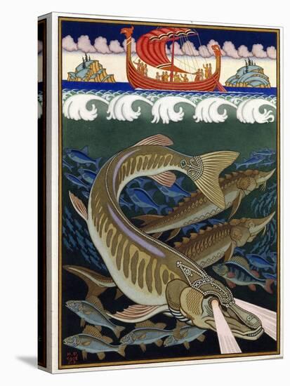 L'empire De La Mer (Sea Empire). Conte Traditionnel Russe. Oeuvre De Ivan Yakovlevich Bilibin (Bili-Ivan Bilibin-Premier Image Canvas