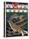 L'empire De La Mer (Sea Empire). Conte Traditionnel Russe. Oeuvre De Ivan Yakovlevich Bilibin (Bili-Ivan Bilibin-Premier Image Canvas