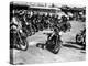 L'Equipee Sauvage THE WILD ONE by Laszlo Benedek with Marlon Brando, 1953 (b/w photo)-null-Stretched Canvas