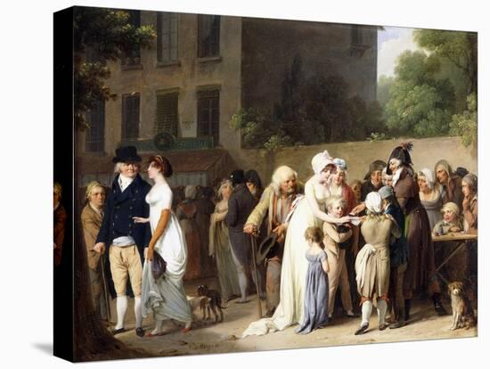 L' Escamoteur Sur Le Boulevards, 1806-Louis Leopold Boilly-Premier Image Canvas
