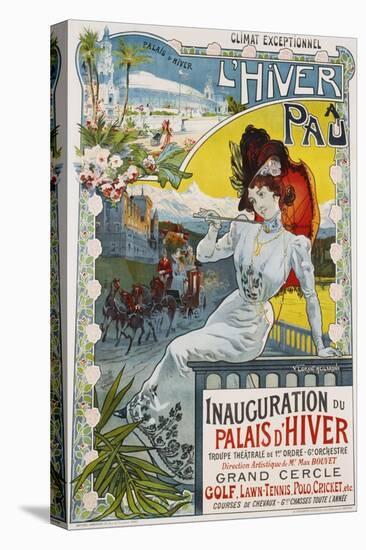 L'Hiver a Pau Poster-Vincent Lorant-Heilbronn-Premier Image Canvas