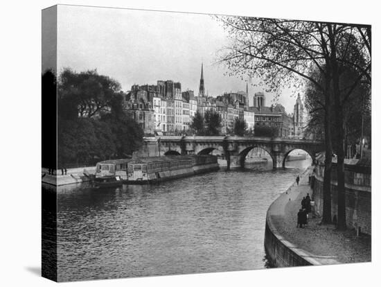 L'Ile De La Cite, Paris, 1937-Martin Hurlimann-Premier Image Canvas