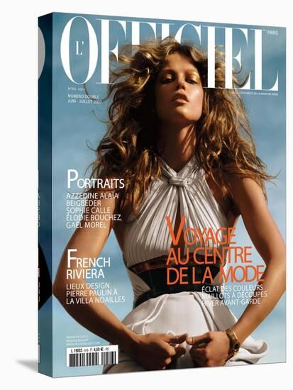 L'Officiel, June-July 2007 - Masha-Elina Kechicheva-Stretched Canvas