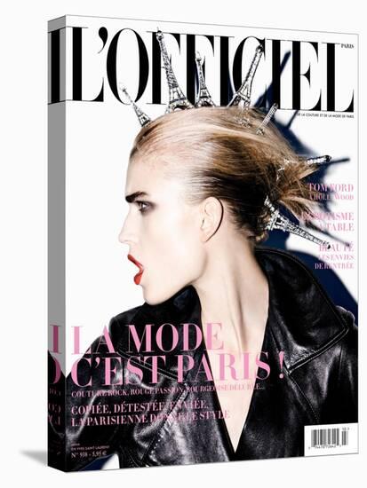 L'Officiel, September 2009 - Jana-Enrique Badulescu-Stretched Canvas