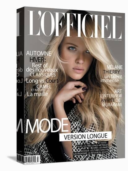 L'Officiel, September 2010 - Mélanie Thierry-Philippe Cometti-Stretched Canvas