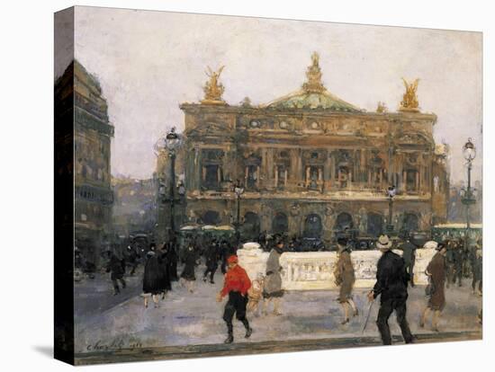 L'Opéra De Paris-Frantz Charlet-Premier Image Canvas