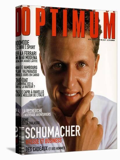 L'Optimum, June-July 1999 - Michael Schumacher-Bernard Asset-Stretched Canvas