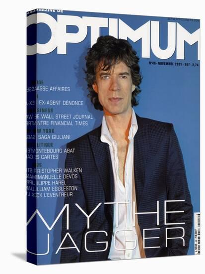 L'Optimum, November 2001 - Mick Jagger-Albert Sanchez-Stretched Canvas