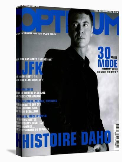 L'Optimum, November 2003 - etienne Daho, en Total Look Hedi Slimane pour Dior-Matthias Vriens-Stretched Canvas