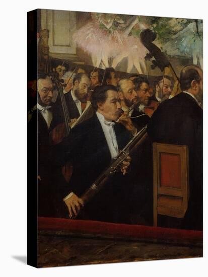 L'orchestre de l'Opera (The Orchestra of the Opera), c. 1870-Edgar Degas-Premier Image Canvas