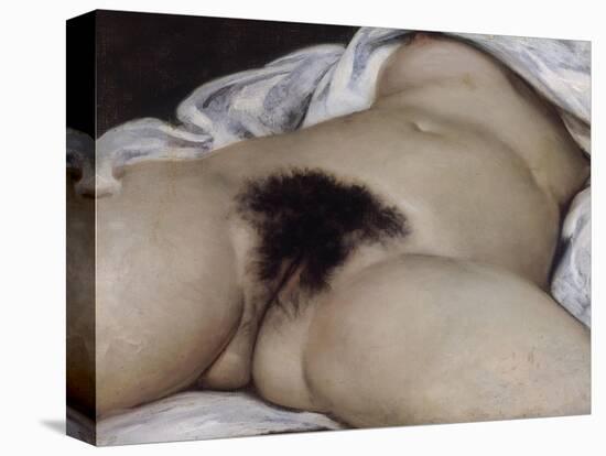 L'Origine du monde-Gustave Courbet-Premier Image Canvas