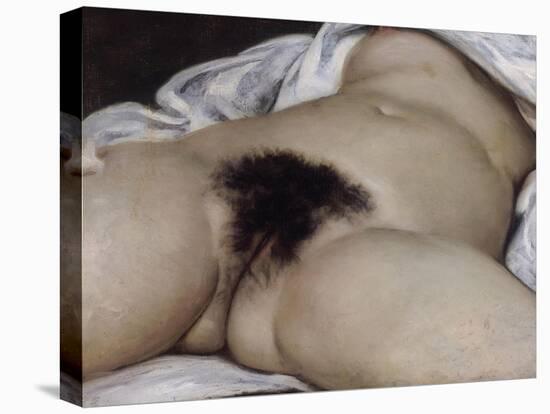 L'Origine du monde-Gustave Courbet-Premier Image Canvas