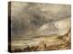 La Baie de Weymouth à l'approche de l'orage-John Constable-Premier Image Canvas