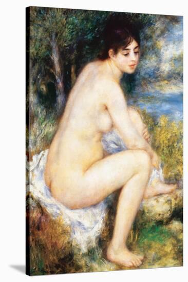 La Baigneuse-Pierre-Auguste Renoir-Stretched Canvas