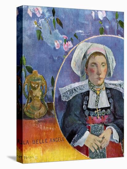 La Belle Angele, 1889-Paul Gauguin-Premier Image Canvas