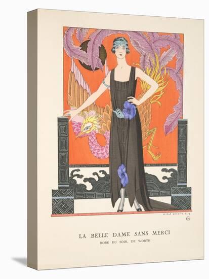 La Belle Dame sans Merci, from a Collection of Fashion Plates, 1921 (Pochoir Print)-Georges Barbier-Premier Image Canvas