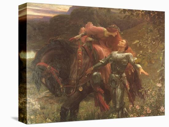 La Belle Dame Sans Merci-Frank Bernard Dicksee-Premier Image Canvas