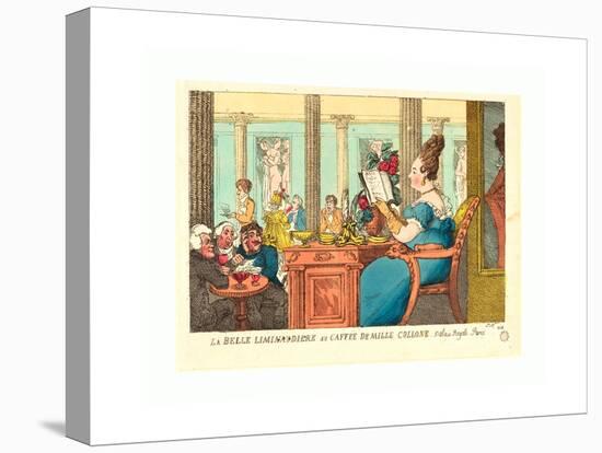 La Belle Limonaudiere Au Cafe Des Mille Colonnes-Thomas Rowlandson-Premier Image Canvas