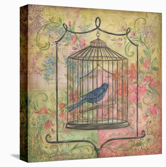 La Boheme Bird I-Kate McRostie-Stretched Canvas