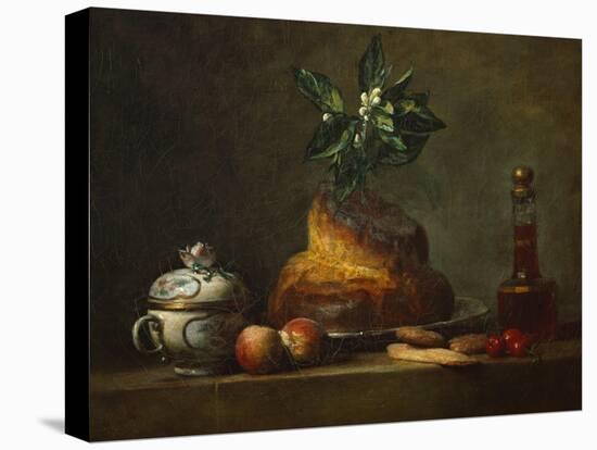 La Brioche-Jean-Baptiste Simeon Chardin-Premier Image Canvas