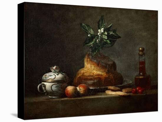 La Brioche-Jean-Baptiste Simeon Chardin-Premier Image Canvas