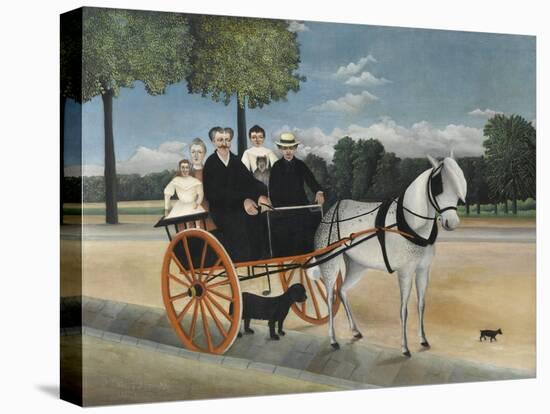 La Carriole Du PŠre Junier (Father Junier's Sleigh)-Henri Rousseau-Premier Image Canvas