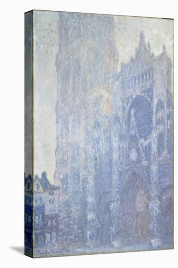 La cathédrale de Rouen. Le portail et la tour Saint-Romain, effet du matin-Claude Monet-Premier Image Canvas