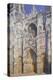 La Cathédrale De Rouen, Le Portail Et La Tour Saint-Romain, Plein Soleil, Harmonie Bleue Et-Claude Monet-Premier Image Canvas