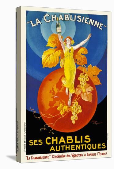 La Chablisienne Ses Chablis Authentiques, 1926-Henry Le Monnier-Stretched Canvas