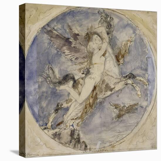 La Chimère-Gustave Moreau-Premier Image Canvas