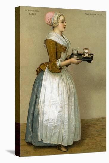 La Chocolatière - from painting by Liotard-Jean-Etienne Liotard-Premier Image Canvas