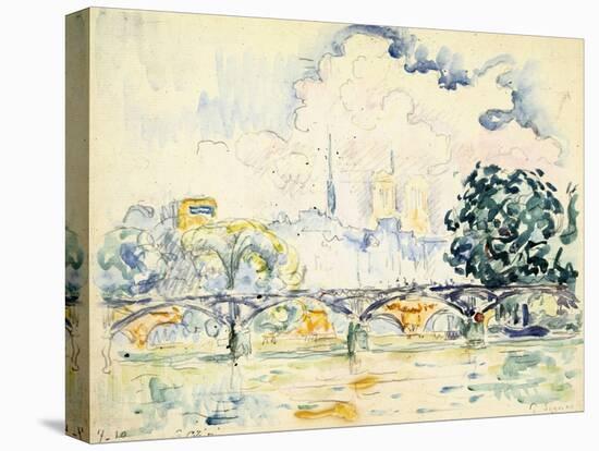 La Cité: le Pont des Arts-Paul Signac-Premier Image Canvas