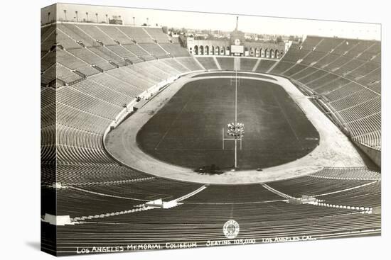 LA Coliseum, Los Angeles, California-null-Stretched Canvas