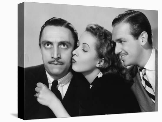 La Coqueluche by Paris THE RAGE OF PARIS by HenryKoster with Mischa Auer, Danielle Darrieux and Dou-null-Stretched Canvas