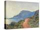 La Corniche near Monaco, 1884-Claude Monet-Premier Image Canvas