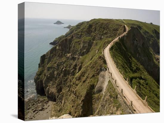 La Coupee, Sark, Channel Islands, United Kingdom, Europe-Richardson Rolf-Premier Image Canvas