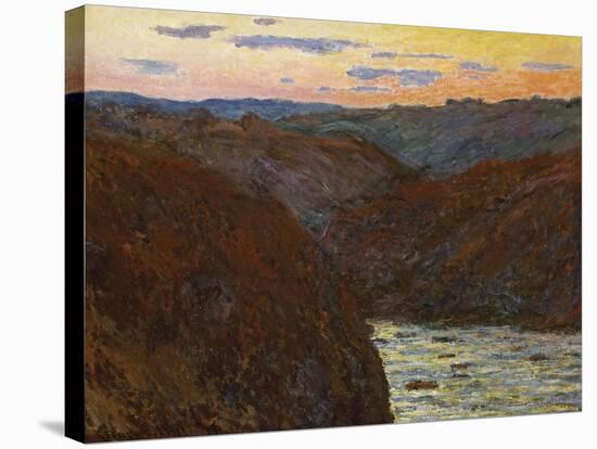 La Creuse, Sunset-Claude Monet-Premier Image Canvas