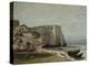 La falaise d'Etretat après l'orage-Gustave Courbet-Premier Image Canvas