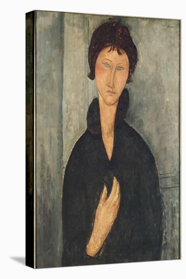 La femme aux yeux bleus-Amedeo Modigliani-Premier Image Canvas
