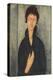 La femme aux yeux bleus-Amedeo Modigliani-Premier Image Canvas