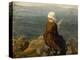 La fileuse, baie de Douarnenez-Jules Breton-Premier Image Canvas