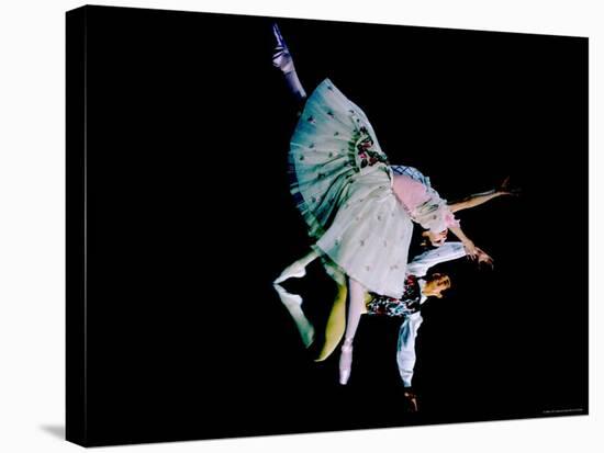 La Fille Mal Gardee Danced by David Blair and Nadia Nerina of the Royal Ballet-Gjon Mili-Premier Image Canvas