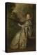 La Finette (Oil on Panel) (Pair of 15958)-Jean Antoine Watteau-Premier Image Canvas