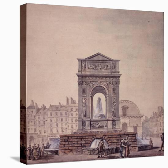 La fontaine des Innocents. Paris (Ier arr.)-Benard-Premier Image Canvas